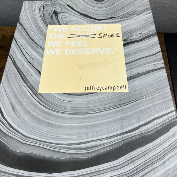 x REVOLVE Jeffrey Campbell Sherise Over the Knee Boots US Sz 8.5 Black Suede NWB - Picture 7 of 9